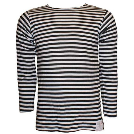 Ruské tričko dlouhý-rukáv ČERNÁ MORPECH námořní pěchota