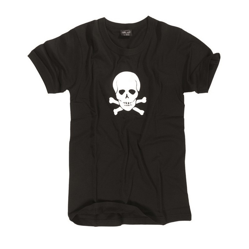Tričko s potiskem totenkopf oliv XS-XXL Tričko s potiskem totenkopf oliv XS-XXL