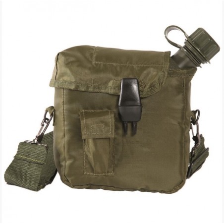 US polní lahev 2Q s obalem oliv