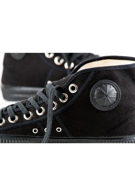 Tenisky kotníkové army - černé