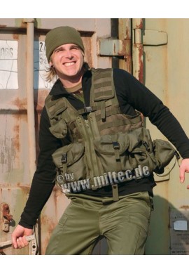 Taktická vesta MODULAR 8 kapes oliv