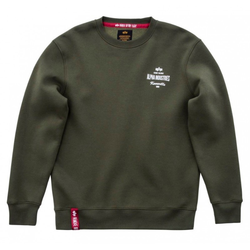 Mikina Classic Sweater Alpha Industries Dark Green Mikina Classic Sweater Alpha Industries Dark Green