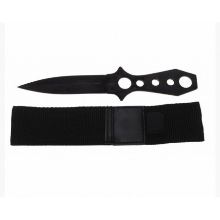 Vrhací nůž s dvojitým ostřím