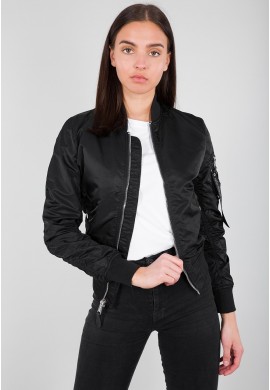 Bunda MA-1 VF LW Wmn Alpha Industries black chrone