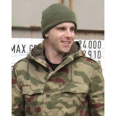 Pletenka jemně pletená ACRYL OLIV