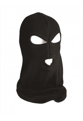 Kukla BALACLAVA 3-díry BAVLNĚNÁ olive