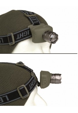 Čelová baterka se zoomem