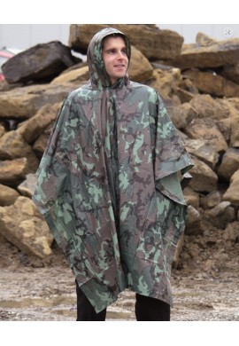 VINYL PONCHO 1.5 MM camo