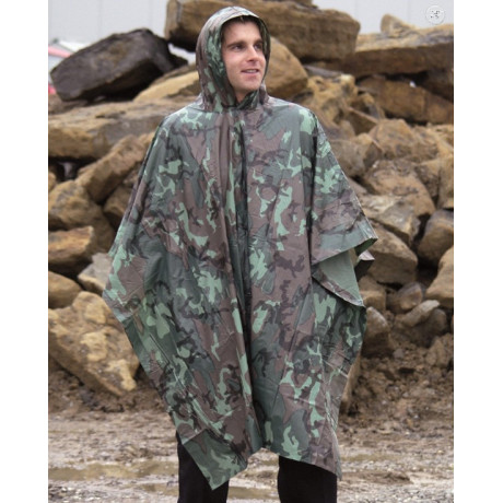 VINYL PONCHO 1.5 MM camo