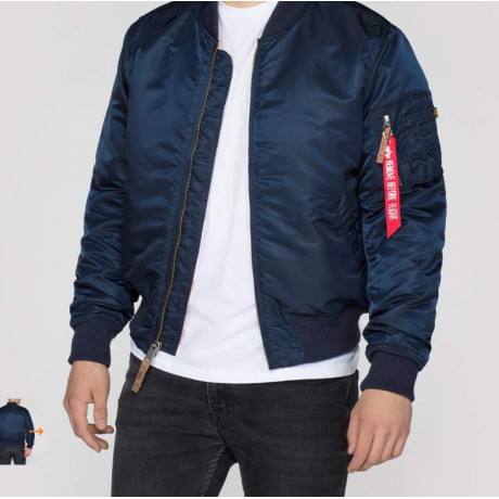 Bunda MA-1 VF 59 Alpha Industries Repl. blue