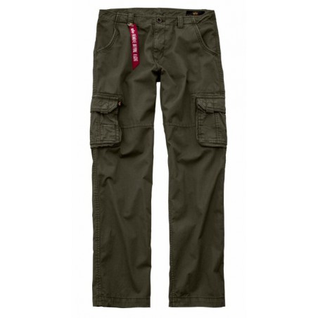 Kalhoty JET PANT Alpha Industries, Dark olive