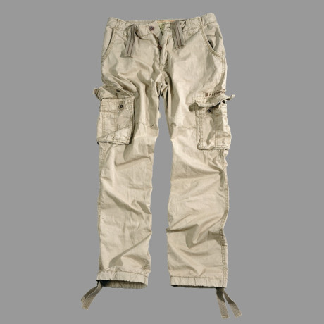 Kalhoty JET PANT Alpha Industries, Dark olive