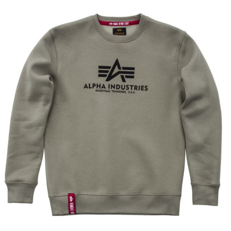 Mikina BASIC SWEATER Alpha Industries OLIVE