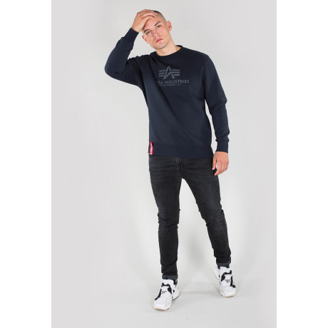 Mikina BASIC SWEATER Alpha Industries OLIVE