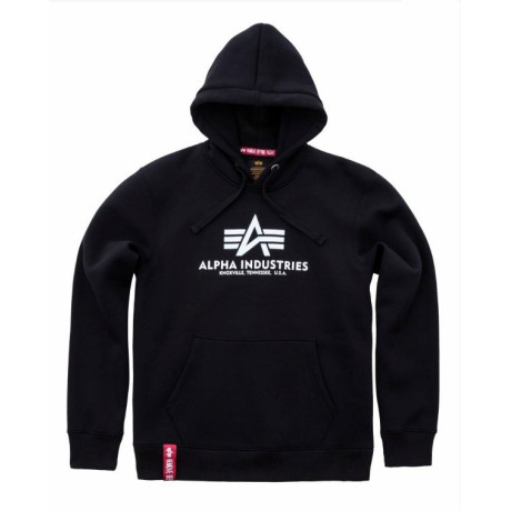 Mikina BASIC HOODY Alpha Industries, OLIVE