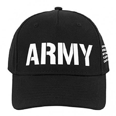 Čepice Army Cap Alpha Industries Black