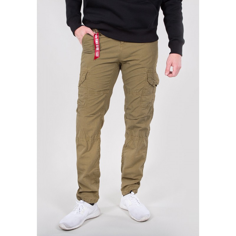 Kalhoty RIP STOP CARGO Alpha Industries KHAKI