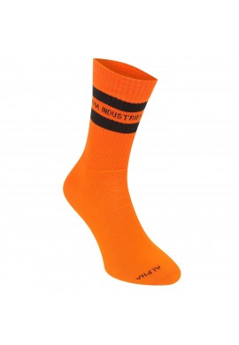 Ponožky STRIPE Alpha Industries, Flame Orange
