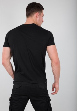 Tričko BASIC T Alpha Industries, BLACK