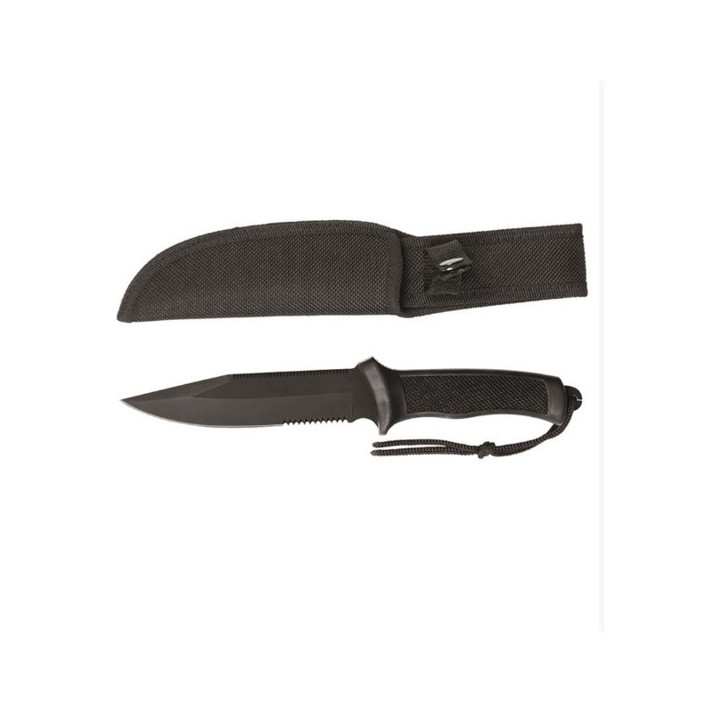 Útočný nůž 27cm s gumovým držadlem