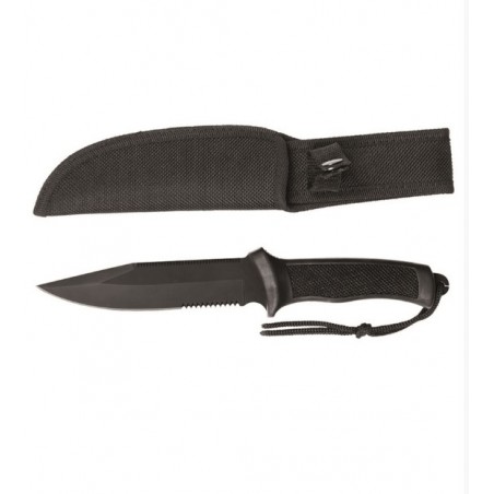 Útočný nůž 27cm s gumovým držadlem