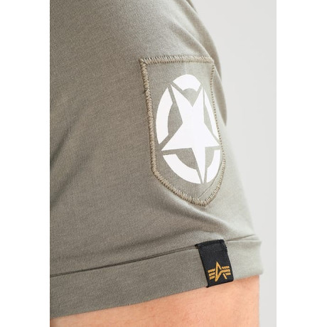 Tričko ARMY T Alpha Industries OLIVE