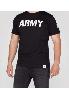 Tričko ARMY T Alpha Industries BLACK