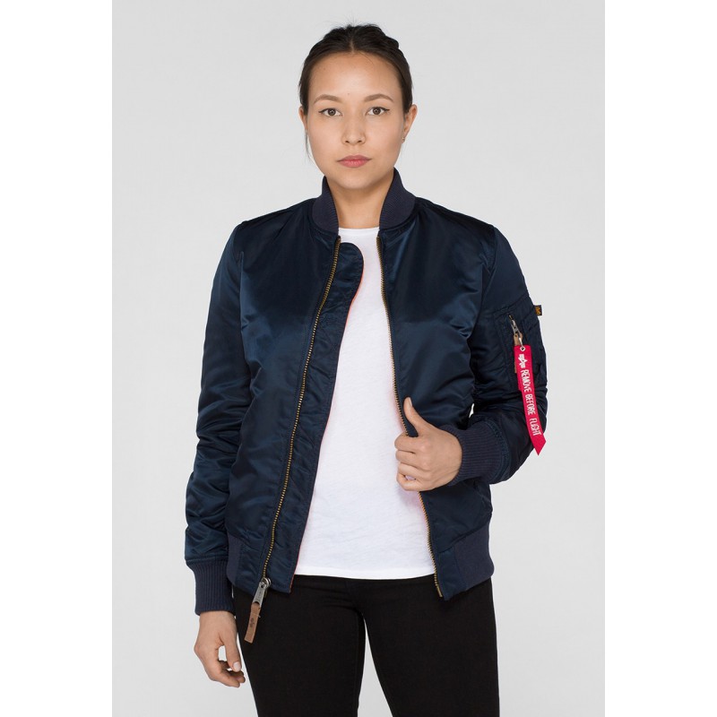 Dámská Bunda MA-1 VF 59 Wmn Alpha Industries REPL.BLUE Dámská Bunda MA-1 VF 59 Wmn Alpha Industries REPL.BLUE