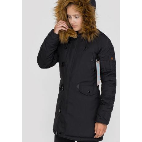 Dámská bunda EXPLORER Wmn. Alpha Industries  BURGUNDY