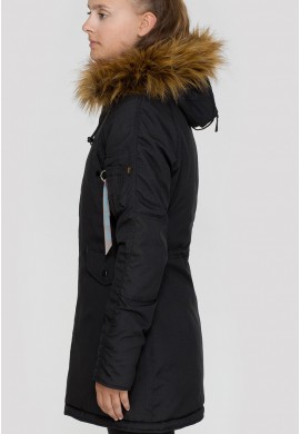 Dámská bunda EXPLORER Wmn. Alpha Industries  BLACK