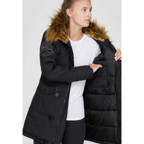 Dámská bunda EXPLORER Wmn. Alpha Industries  BURGUNDY