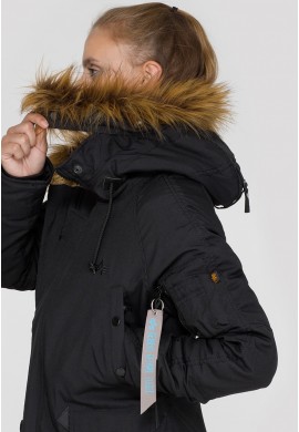 Dámská bunda EXPLORER Wmn. Alpha Industries  BLACK