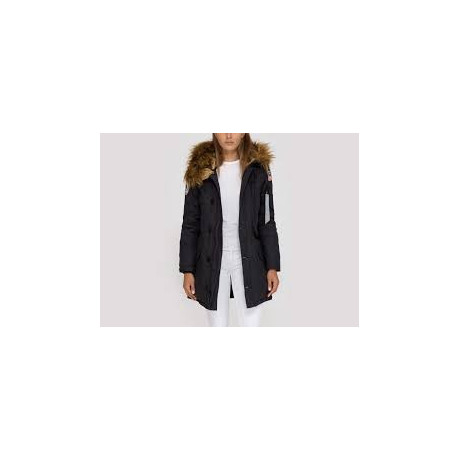 Dámská bunda EXPLORER Wmn. Alpha Industries  BURGUNDY