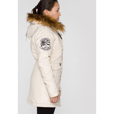 Dámská bunda EXPLORER Wmn. Alpha Industries  BURGUNDY