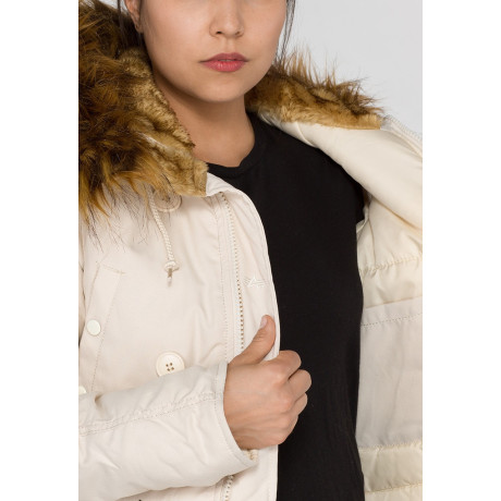 Dámská bunda EXPLORER Wmn. Alpha Industries  BURGUNDY