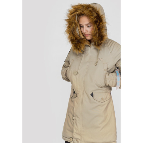 Dámská bunda EXPLORER Wmn. Alpha Industries  BURGUNDY