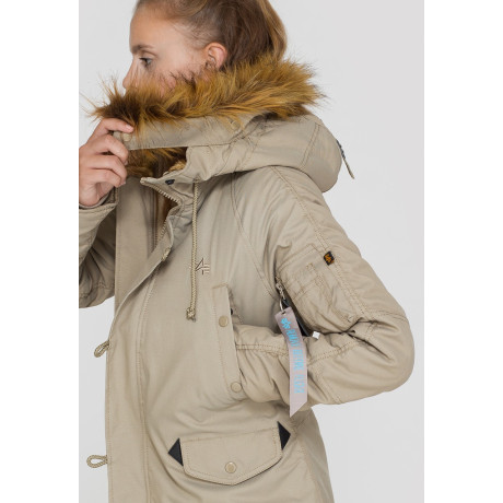 Dámská bunda EXPLORER Wmn. Alpha Industries  BURGUNDY