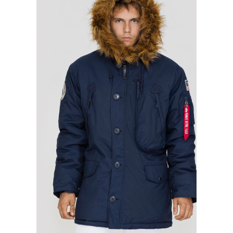 Bunda POLAR JACKET Alpha Industries REPL.BLUE