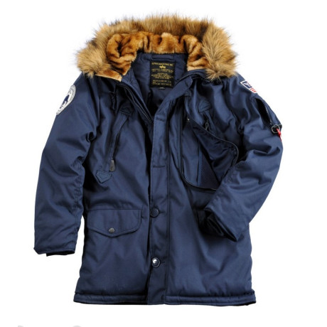 Bunda POLAR JACKET Alpha Industries REPL.BLUE
