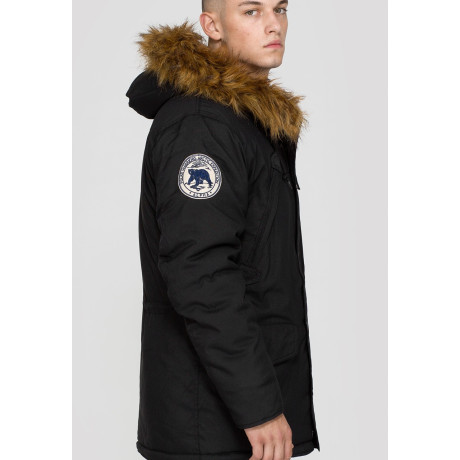 Bunda POLAR JACKET Alpha Industries BLACK