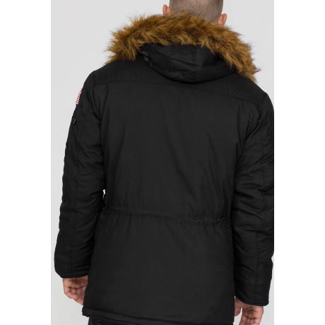 Bunda POLAR JACKET Alpha Industries BLACK
