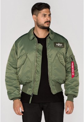 Bunda CWU 45 Alpha Industries sage green