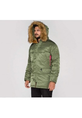 Bunda N3B VF 59 Alpha Industries sage green