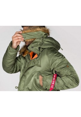 Bunda N3B VF 59 Alpha Industries sage green