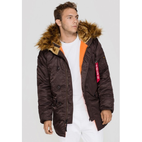 Bunda N3B VF 59 Alpha Industries deep brown