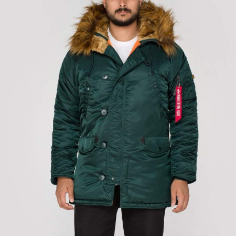 Bunda N3B VF 59 Alpha Industries dark petrol