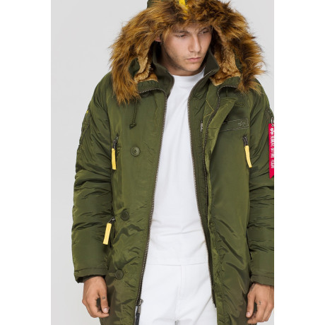 Bunda PPS N3B Alpha Industries DARK GREEN