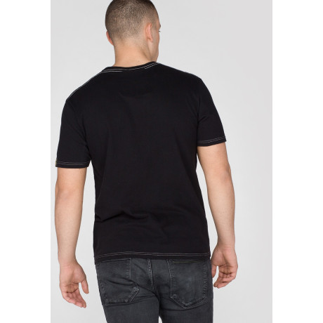 Tričko STAR T Alpha Industries BLACK