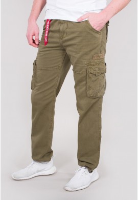 Kalhoty JET PANT Alpha Industries, OLIVE