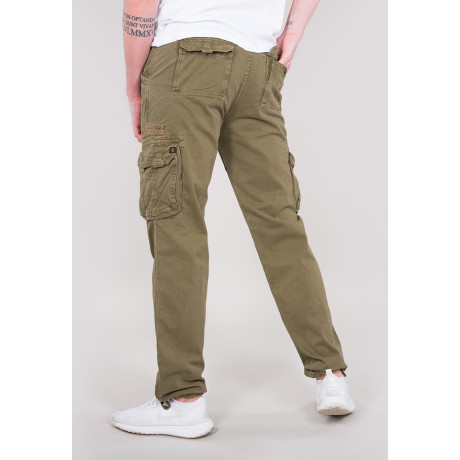 Kalhoty JET PANT Alpha Industries, Dark olive